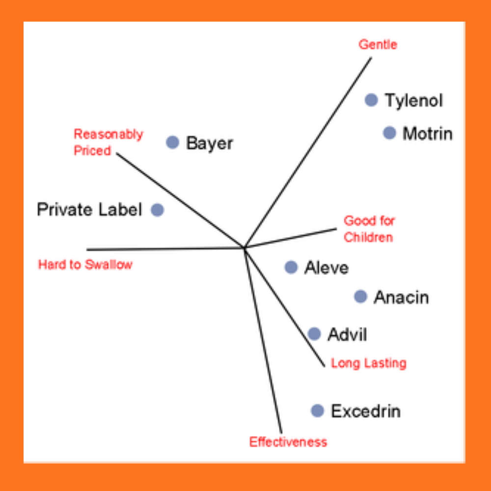 A Sample of a Perceptual Map Output